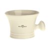 Edwin Jagger RN47 Ivory Porcelain Shaving Bowl with Handle.