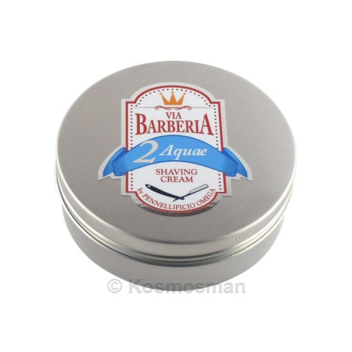 Via Barberia Omega Aquae Shaving Cream 125ml.