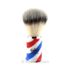 Omega 46735 Barber Pole Hi-Brush Shaving Brush.