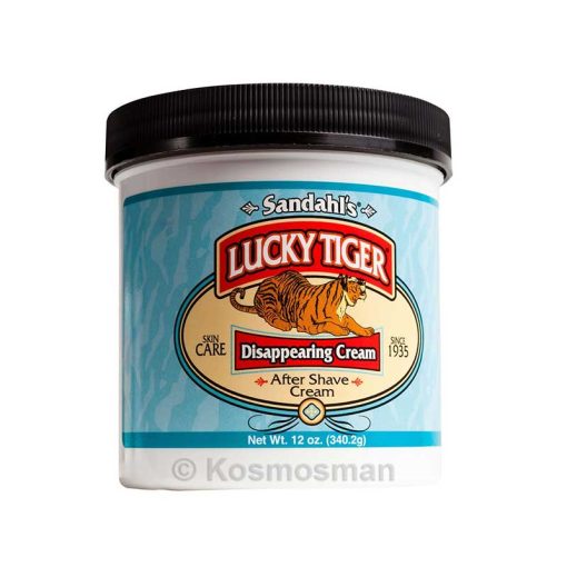 Lucky Tiger Disappearing After Shave Cream in Bowl 340g.