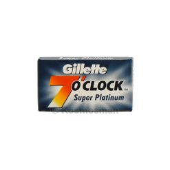 Gillette 7 O’ Clock Super Platinum Edge Ξυραφάκια σε Πακέτο 5τμχ.