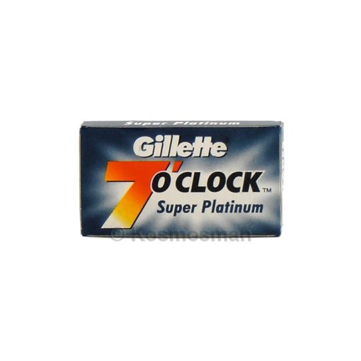 Gillette 7 O’ Clock Super Platinum Edge Ξυραφάκια σε Πακέτο 10τμχ.