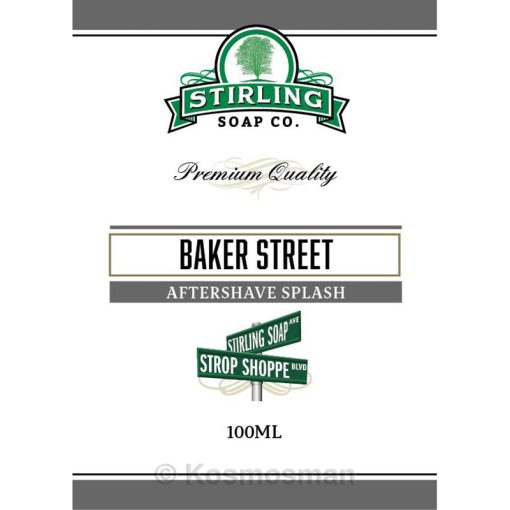 Stirling Soap Co. Baker Street Μετά το Ξύρισμα Λοσιόν 100ml.