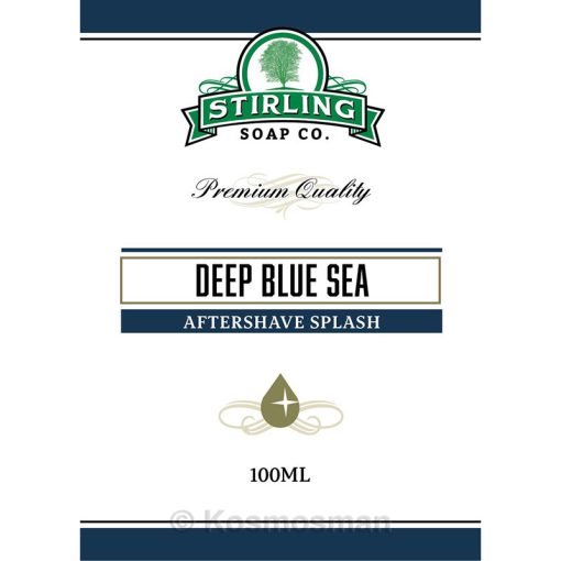Stirling Soap Co. Deep Blue Sea Μετά το Ξύρισμα Λοσιόν 100ml.