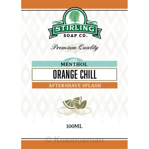 Stirling Soap Co. Orange Chill Μετά το Ξύρισμα Λοσιόν 100ml.