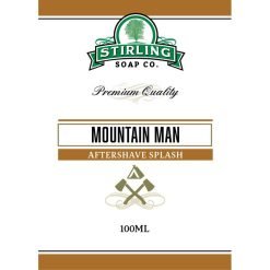 Stirling Soap Co. Mountain Man Μετά το Ξύρισμα Λοσιόν 100ml.