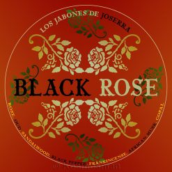 Los Jabones De Joserra Black Rose Artisan Σαπούνι Ξυρίσματος σε Μπολ 125g.
