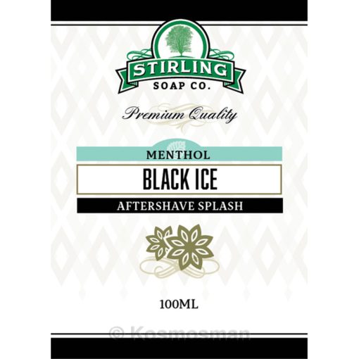 Stirling Soap Co. Black Ice Μετά το Ξύρισμα Λοσιόν 100ml.