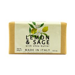 Saponificio Varesinο Lemon and Sage Bath Soap 300g.