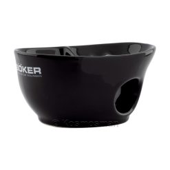 Boker 04BO183 Shaving Bowl Double Porcelain Black.