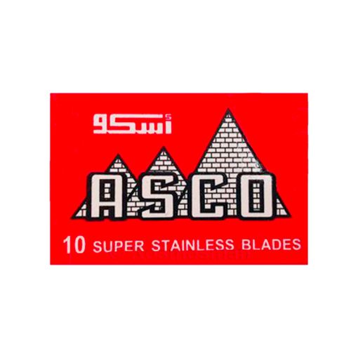 Asco Red Super Stainless Double Edge Blade 10pcs.