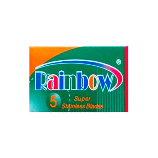 Rainbow Super Stainless Double Edge Blade 5pcs.