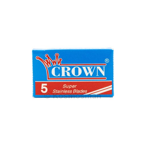 Crown Super Stainless Double Edged Razor Blades.