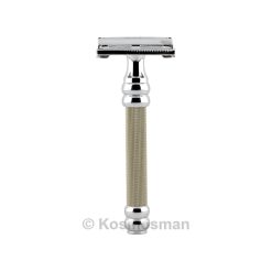 Pearl SBF-11S Butterfly Safety Razor Closed Comb.