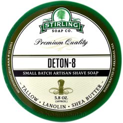 Stirling Soap Co. Deton-8 Σαπούνι Ξυρίσματος σε Μπολ 170ml.