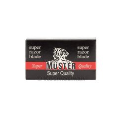 Muster Super Quality Teflon Double Edge Blade 10pcs.