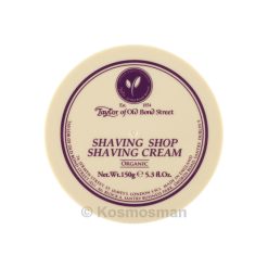Taylor of Old Bond Street Shaving Shop Organic Shaving Cream 150g.