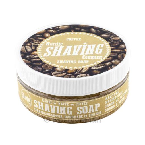 Nordic Shaving Company Coffee Shaving Soap in Bowl 140g.