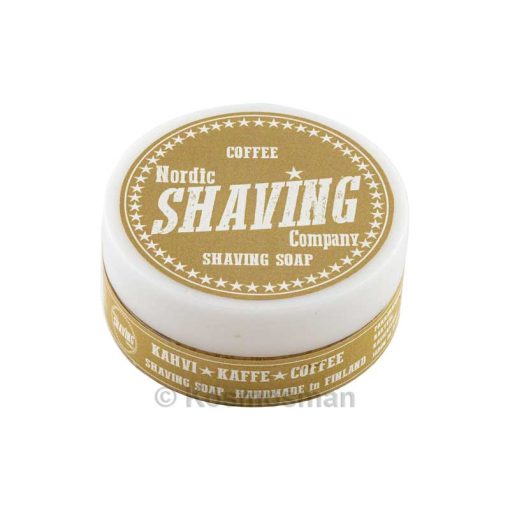 Nordic Shaving Company Coffee Shaving Soap in Bowl 40g.