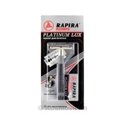 Rapira Platinum Lux Safety Razor Closed Comb.