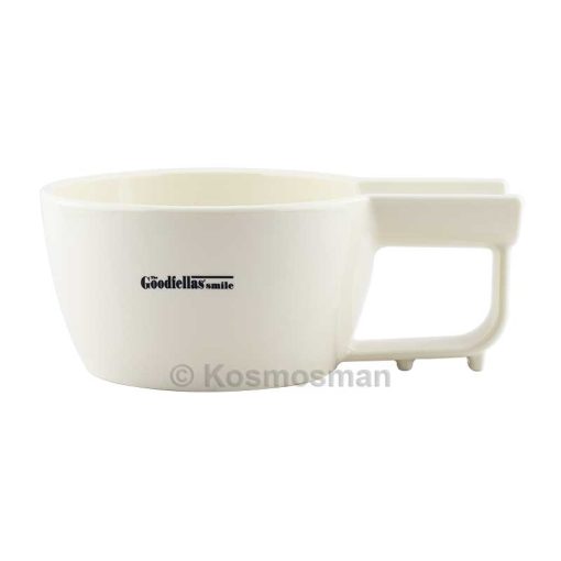 The Goodfellas’ Smile White Shaving Bowl with Handle.