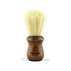 ZENITH 205 NOCE SE Pure Bristle Shaving Brush Wood Handle.