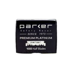 Parker Platinum Premium Barber Blades 100 Blades Per Pack.