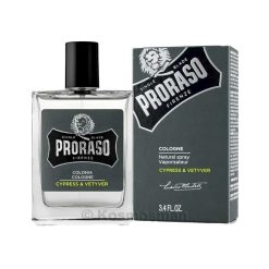 Proraso Cypress and Vetyver Cologne 100ml.